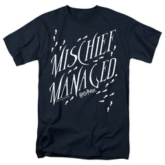 Harry Potter Mischief Managed 4 Men's 18/1 Cotton Short-Sleeve T-Shirt