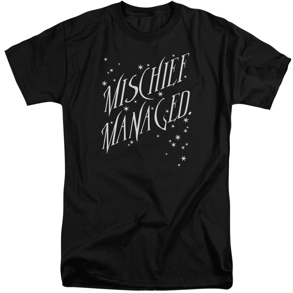 Harry Potter Mischief Managed 4 Men's 18/1 Tall Cotton Short-Sleeve T-Shirt