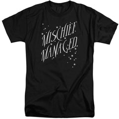 Harry Potter Mischief Managed 4 Men's 18/1 Tall Cotton Short-Sleeve T-Shirt