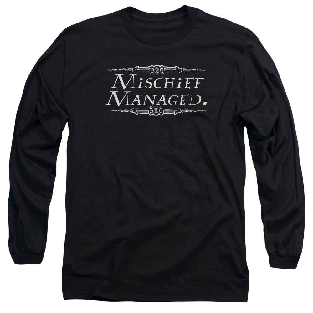 Harry Potter Mischief Managed Men's 18/1 Cotton Long-Sleeve T-Shirt