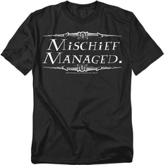 Harry Potter Mischief Managed Men's 18/1 Cotton Short-Sleeve T-Shirt