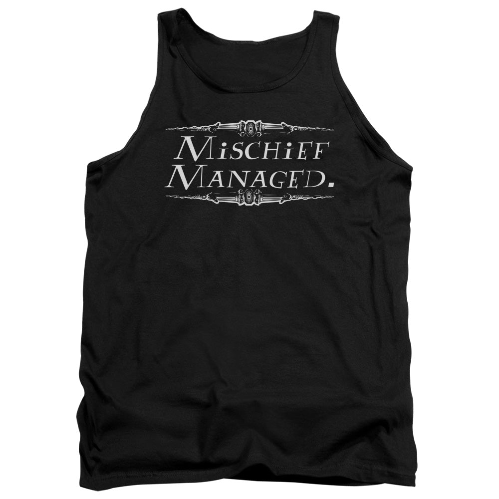Harry Potter Mischief Managed Men's 18/1 Cotton Tank Top