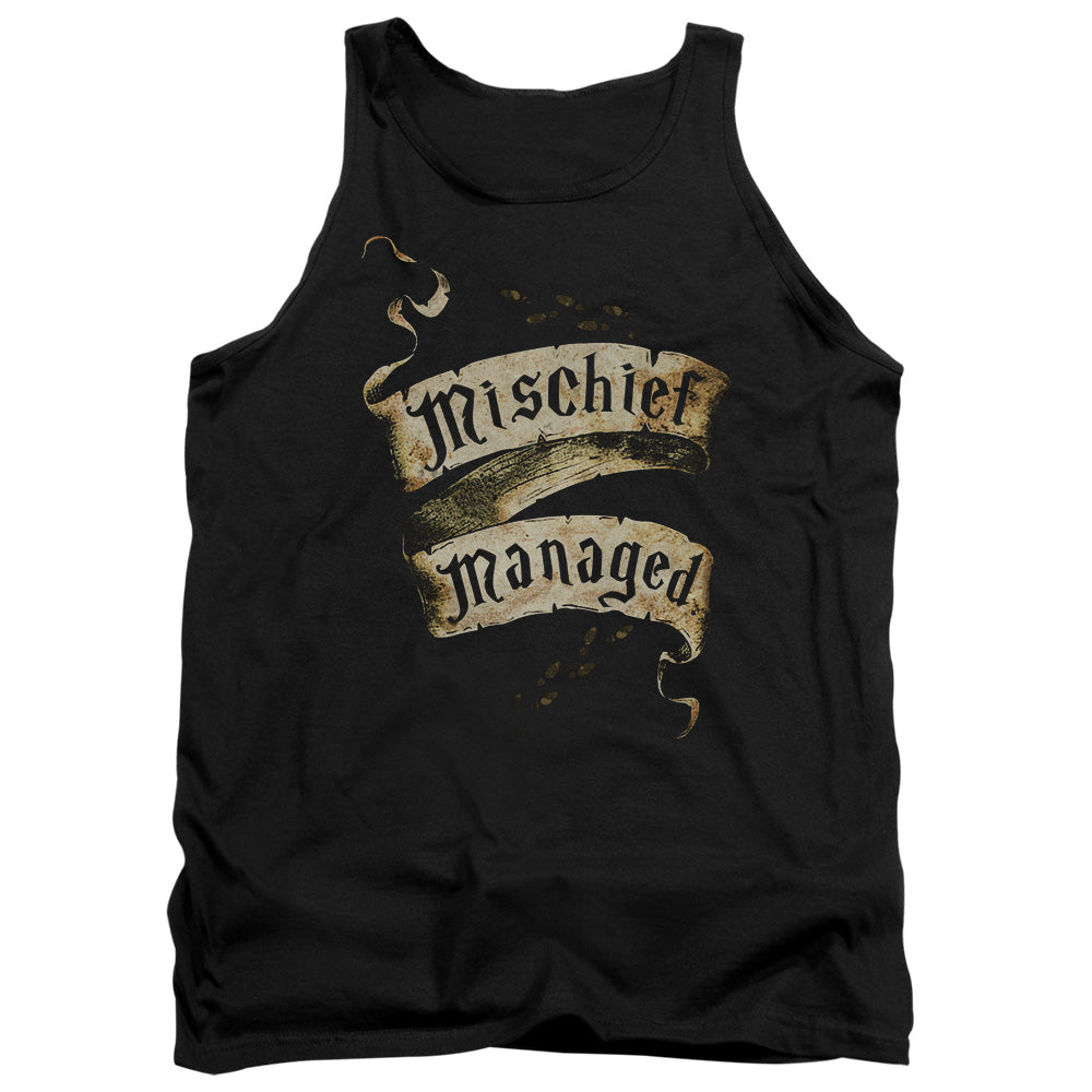 Harry Potter Mischief Managed Men's 18/1 Cotton Tank Top