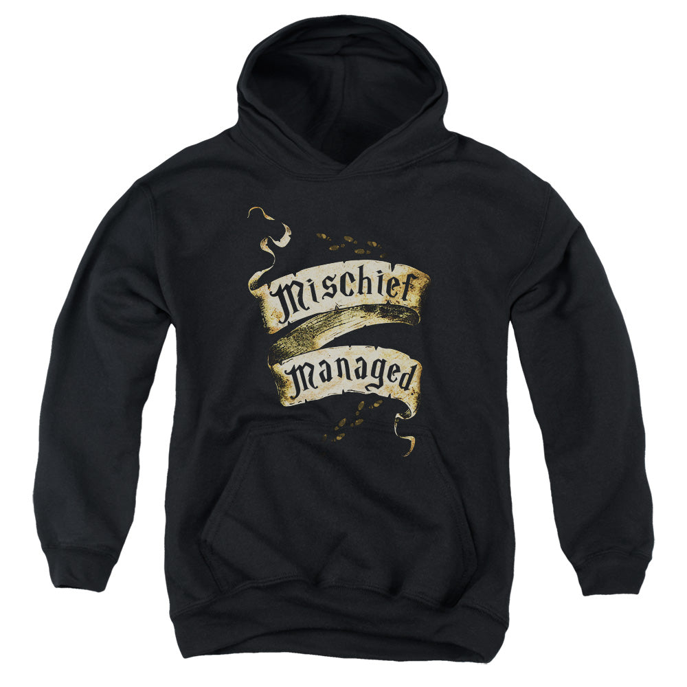 Harry Potter Mischief Managed Youth Cotton Poly Pull-Over Hoodie