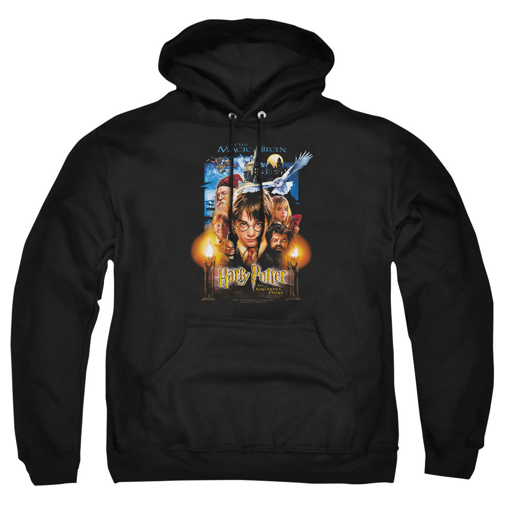 Harry Potter Movie Poster Men's Pull-Over 75 25 Poly Hoodie