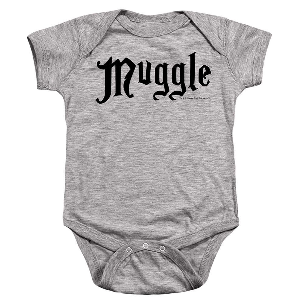 Harry Potter Muggle Infant's Cotton SS Snapsuit