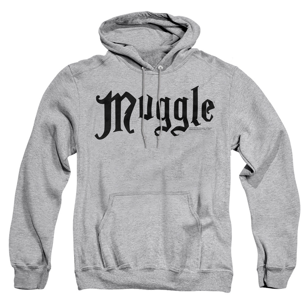 Harry Potter Muggle Men's Pull-Over 75 25 Poly Hoodie