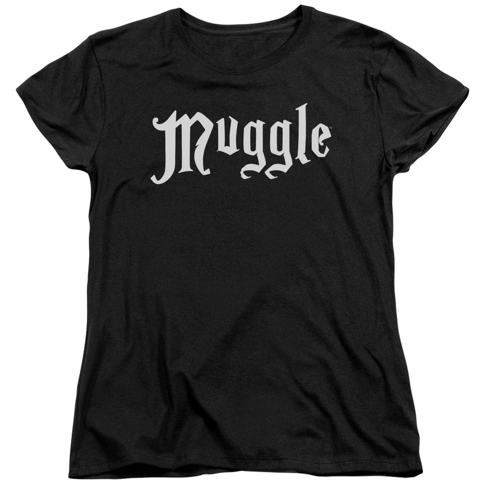 Harry Potter Muggle Women's 18/1 Cotton Short-Sleeve T-Shirt