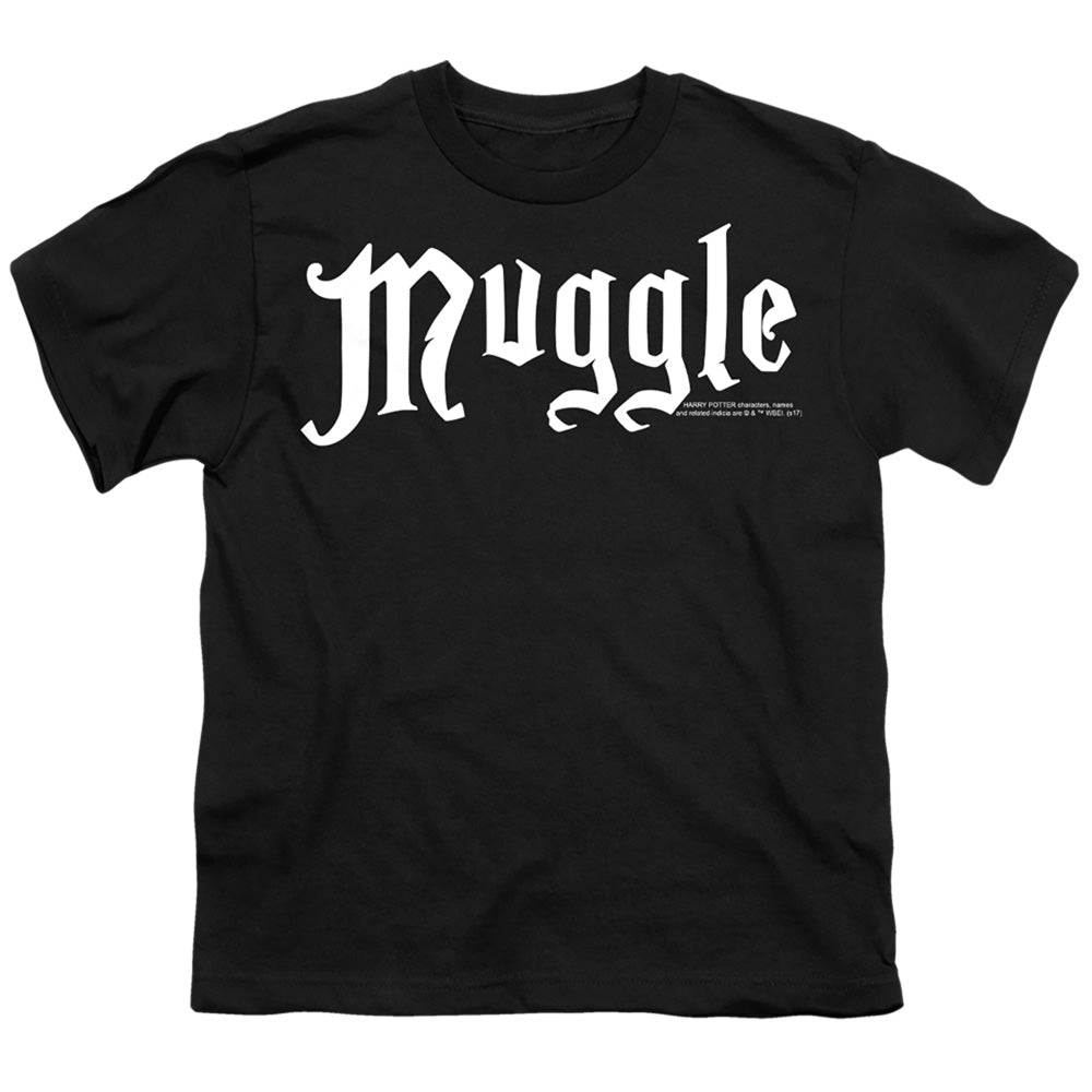 Harry Potter Muggle Youth 18/1 100% Cotton Short-Sleeve T-Shirt