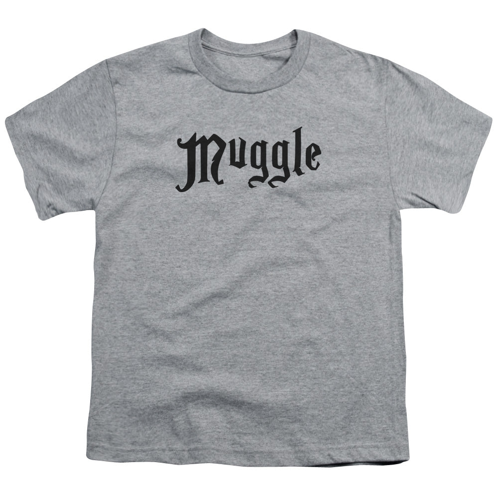 Harry Potter Muggle Youth 18/1 100% Cotton Short-Sleeve T-Shirt