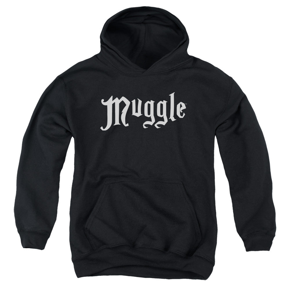 Harry Potter Muggle Youth Cotton Poly Pull-Over Hoodie