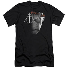 Harry Potter Nowhere Is Safe Men's Ultra-Soft 30/1 Cotton Slim Short-Sleeve T-Shirt