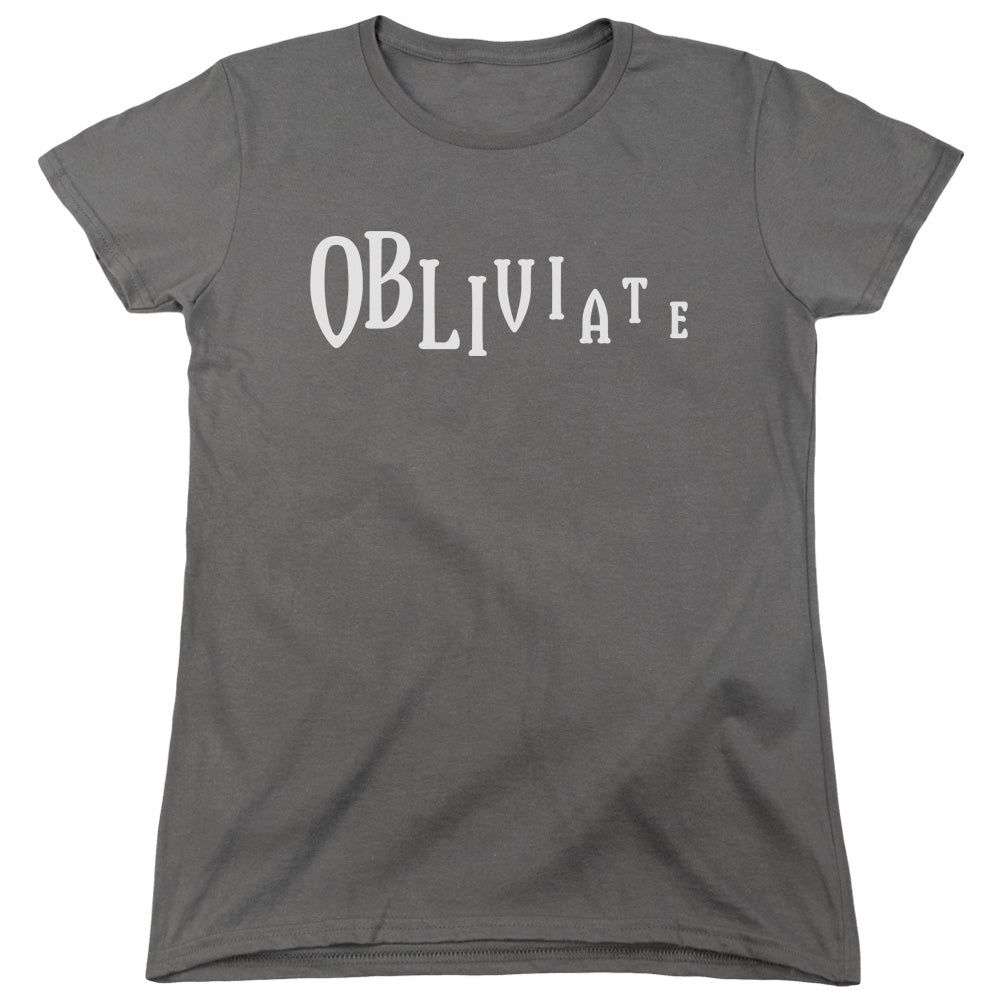 Harry Potter Obliviate Women's 18/1 Cotton Short-Sleeve T-Shirt