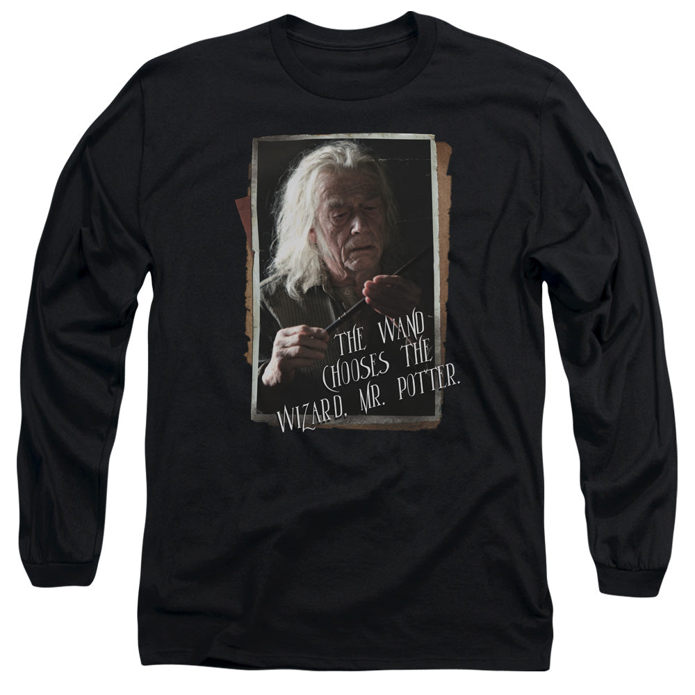 Harry Potter Olivander Men's 18/1 Cotton Long-Sleeve T-Shirt