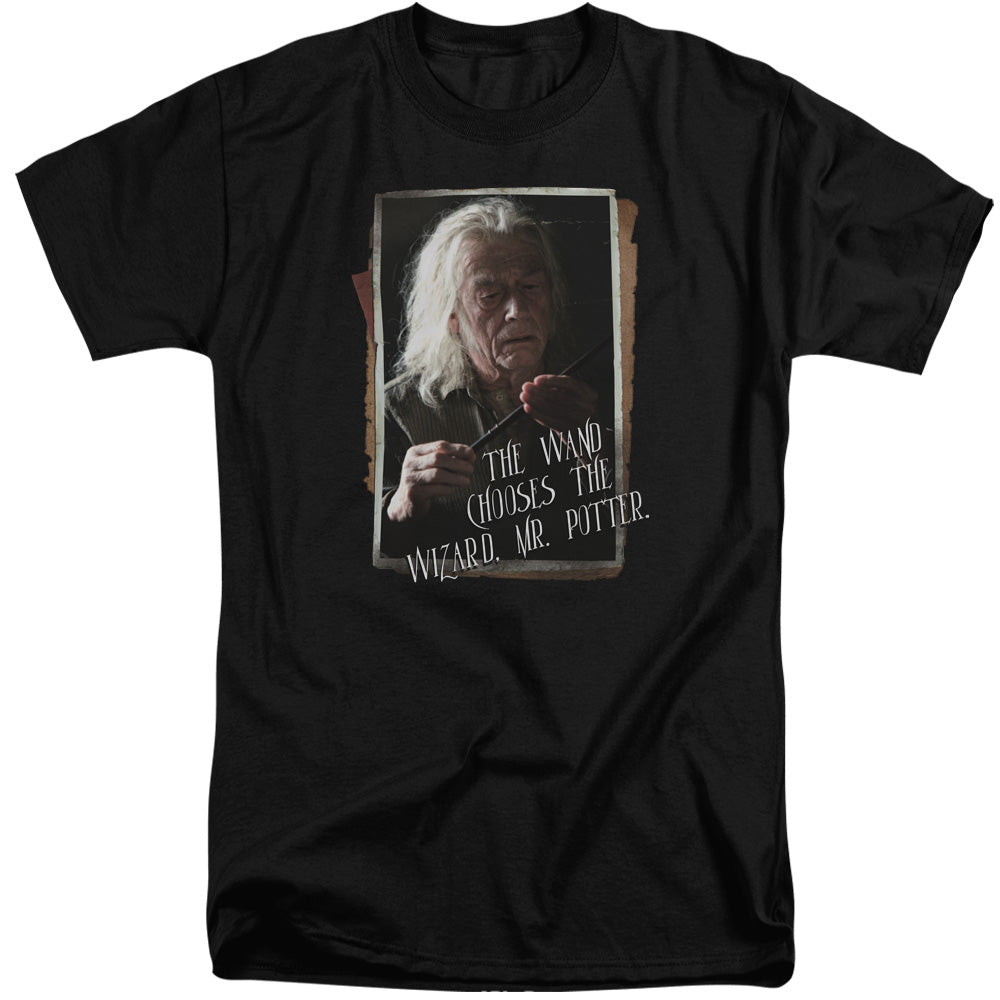 Harry Potter Olivander Men's 18/1 Tall Cotton Short-Sleeve T-Shirt
