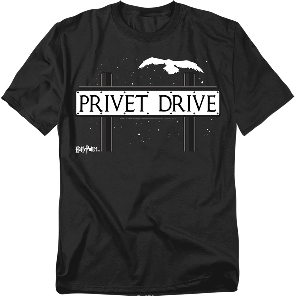 Harry Potter Privet Drive Men's 18/1 Cotton Short-Sleeve T-Shirt