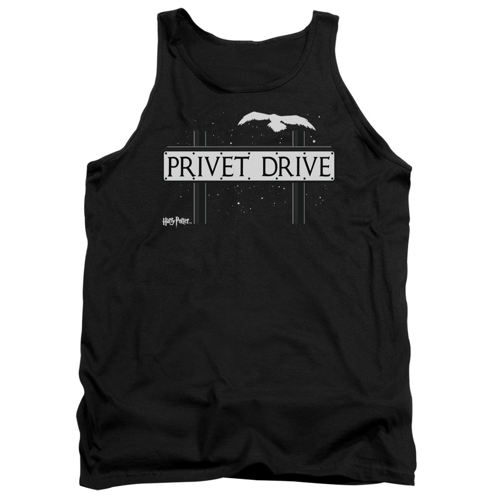 Harry Potter Privet Drive Men's 18/1 Cotton Tank Top