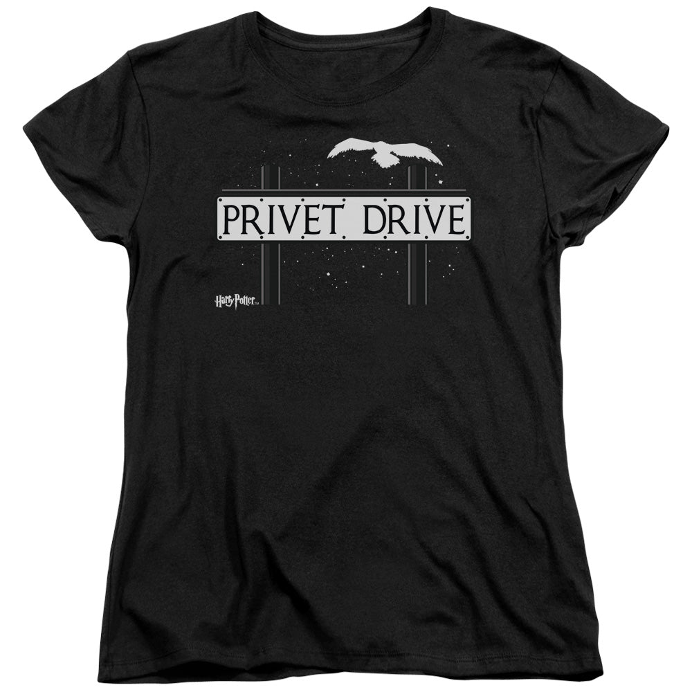 Harry Potter Privet Drive Women's 18/1 Cotton Short-Sleeve T-Shirt