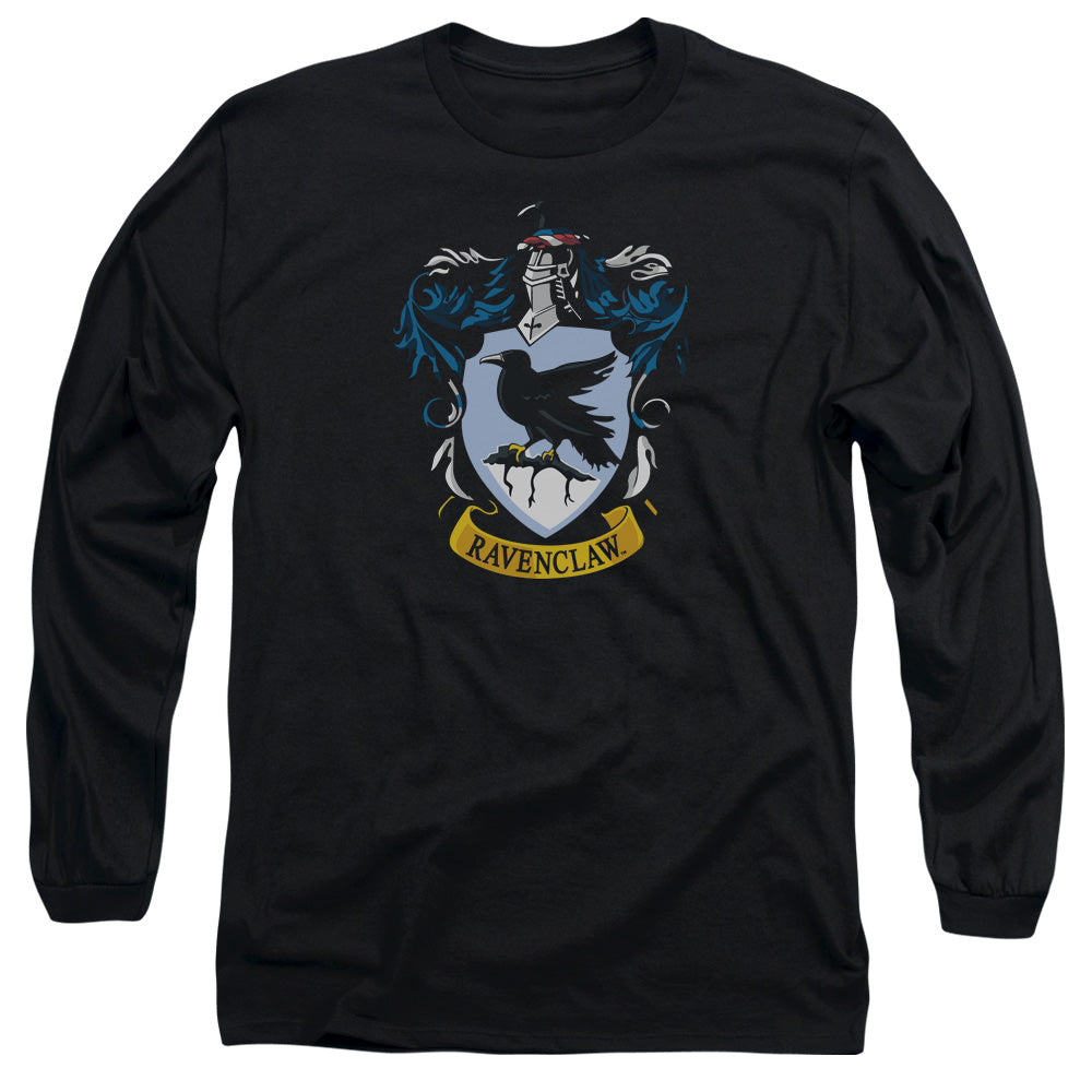 Harry Potter Ravenclaw Crest Men's 18/1 Cotton Long-Sleeve T-Shirt