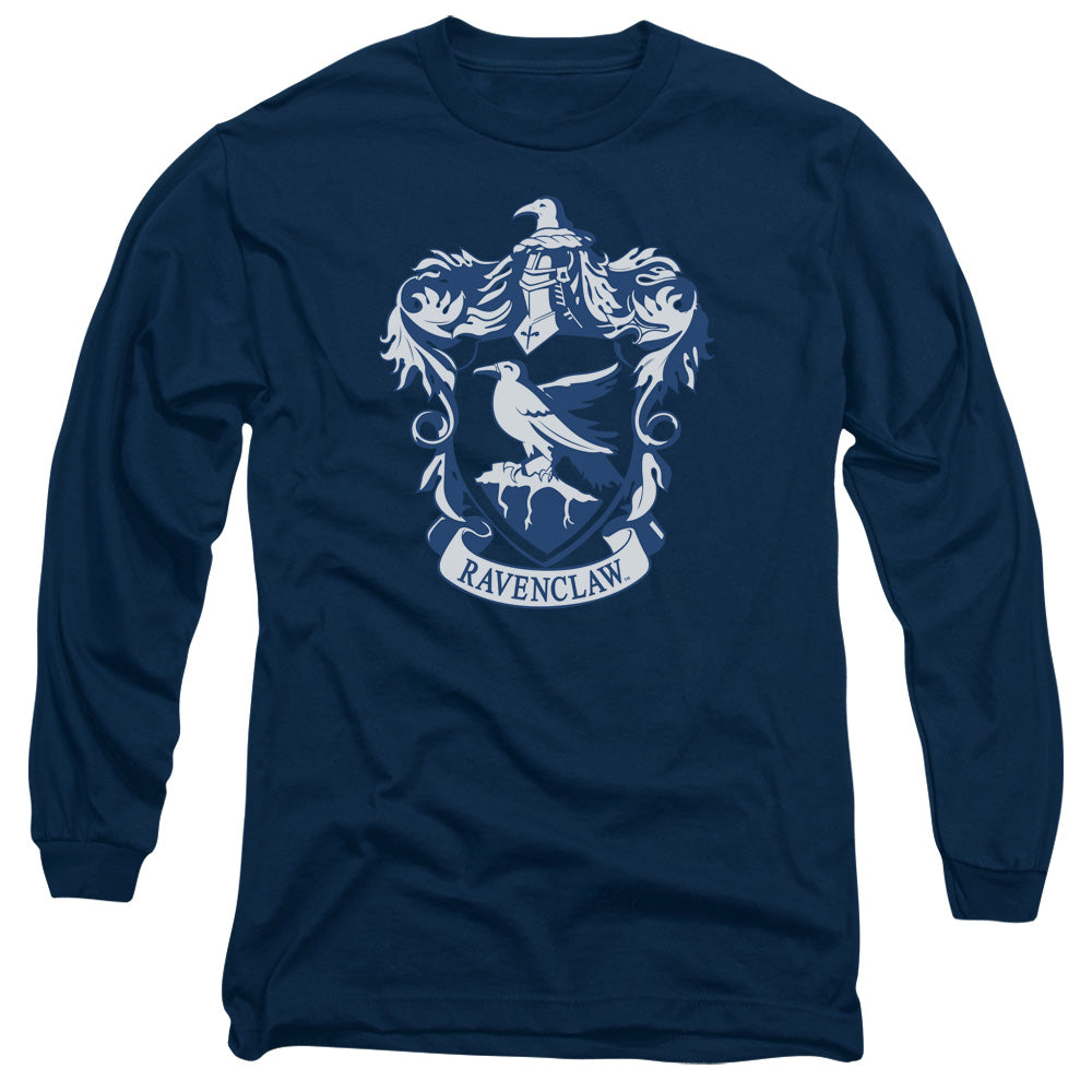 Harry Potter Ravenclaw Crest Men's 18/1 Cotton Long-Sleeve T-Shirt