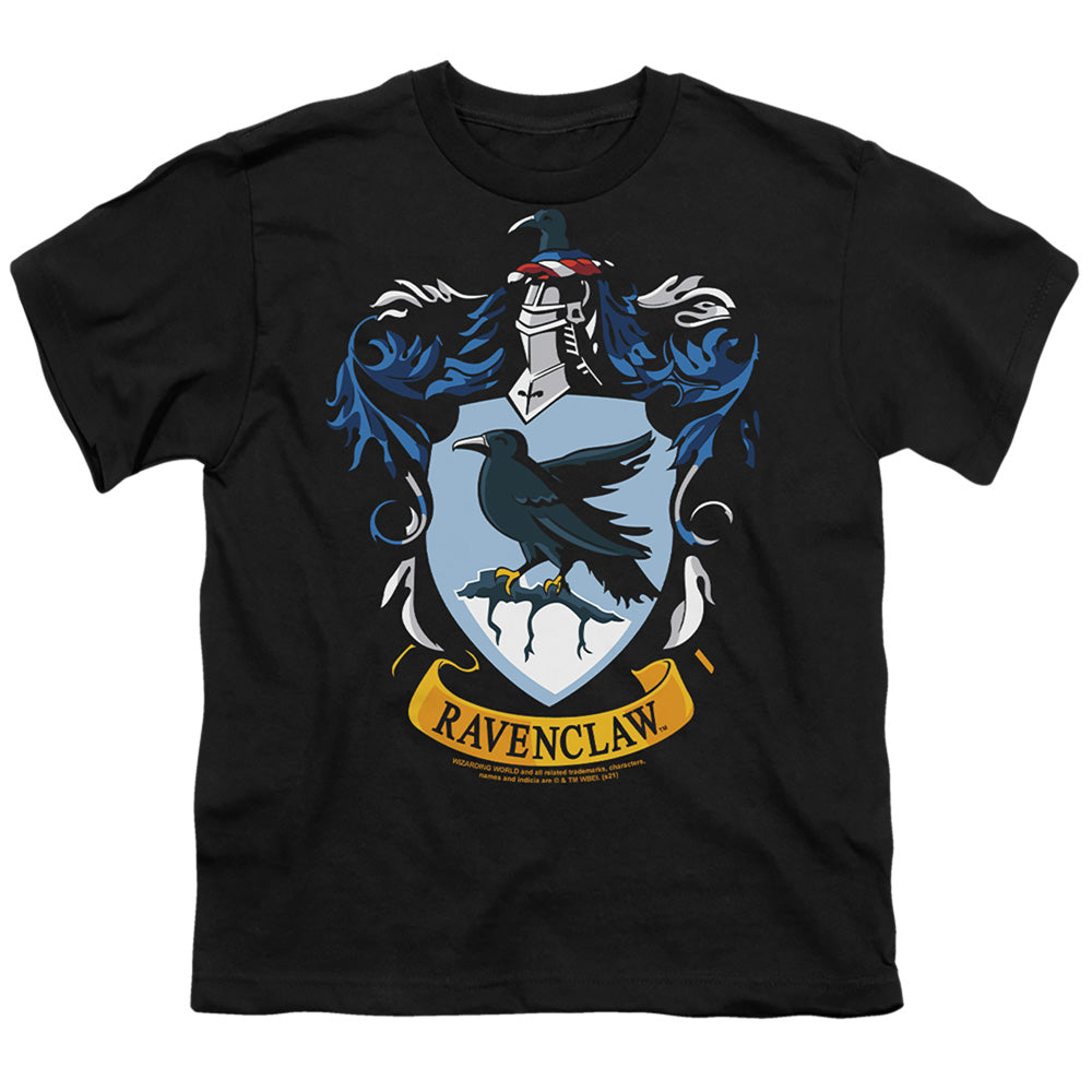 Harry Potter Ravenclaw Crest Youth 18/1 100% Cotton Short-Sleeve T-Shirt