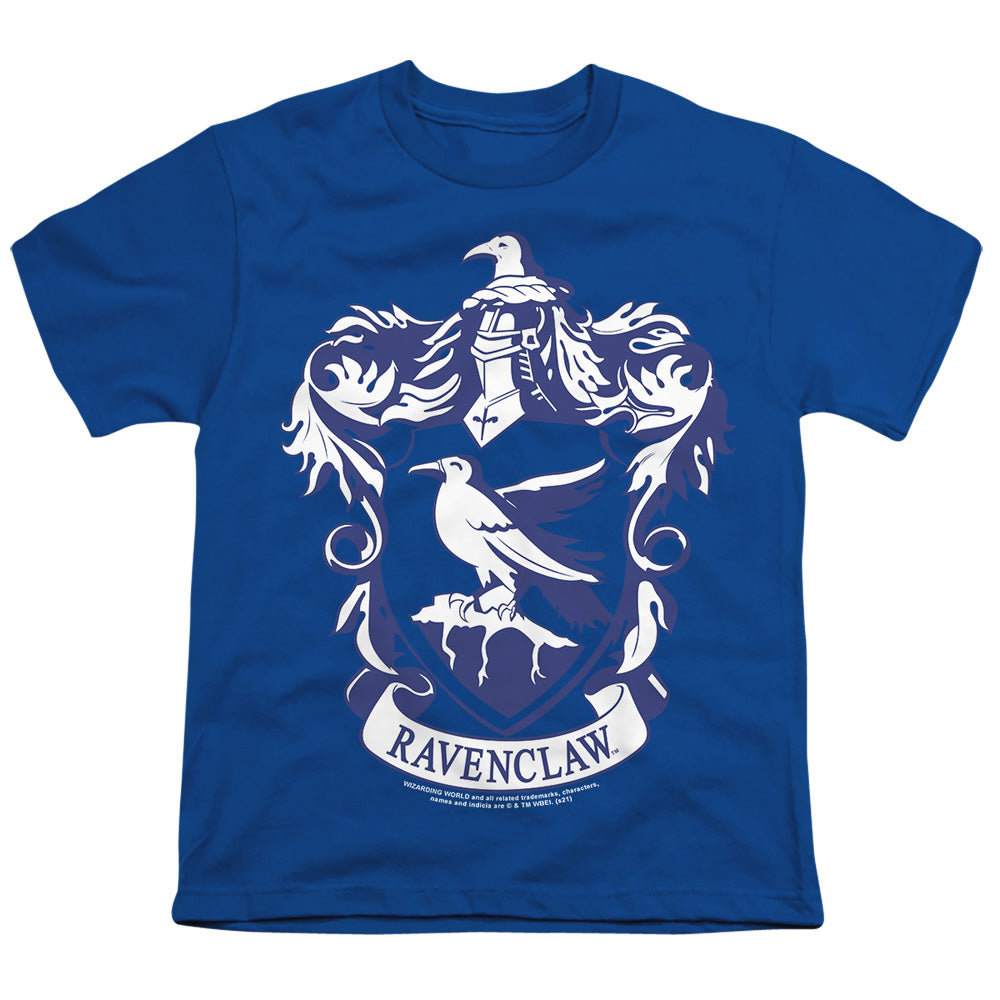 Harry Potter Ravenclaw Crest Youth 18/1 100% Cotton Short-Sleeve T-Shirt