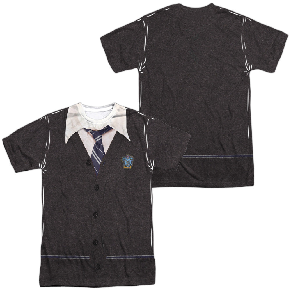 Harry Potter Ravenclaw Uniform (Front/Back Print) Men's Regular Fit Polyester Short-Sleeve T-Shirt