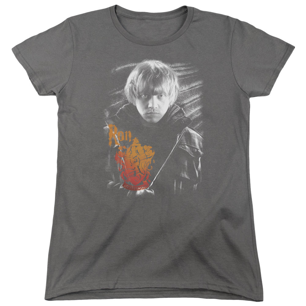 Harry Potter Ron Portrait Women's 18/1 Cotton Short-Sleeve T-Shirt