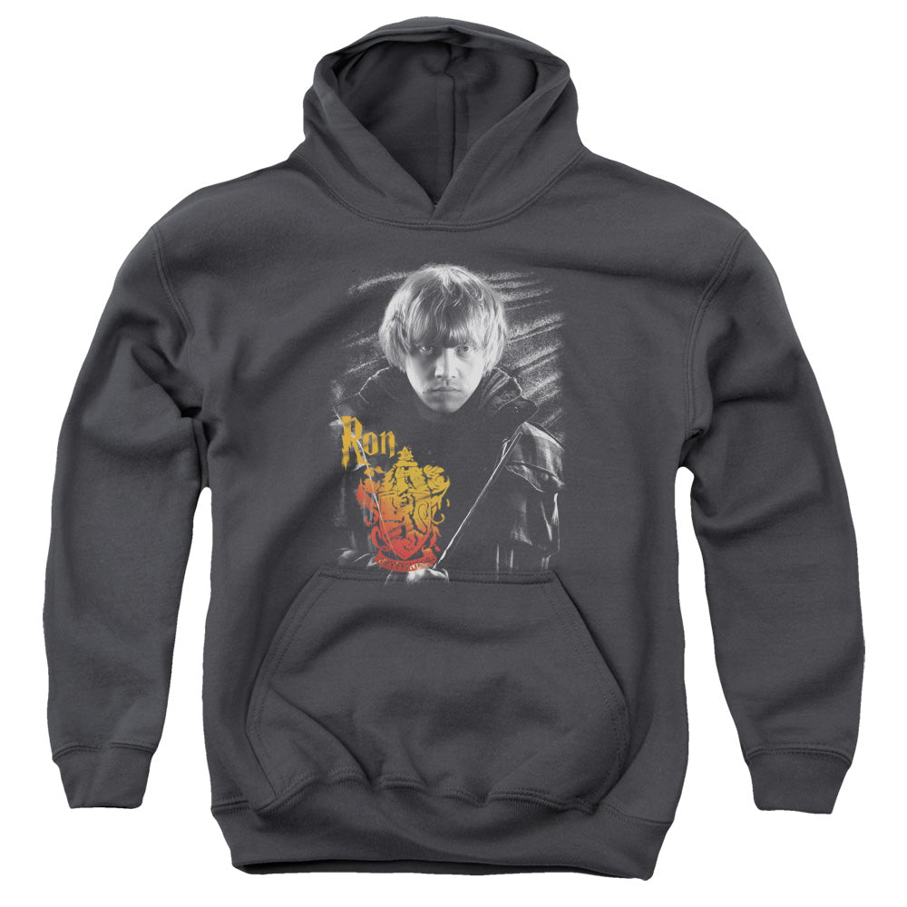 Harry Potter Ron Portrait Youth Cotton Poly Pull-Over Hoodie