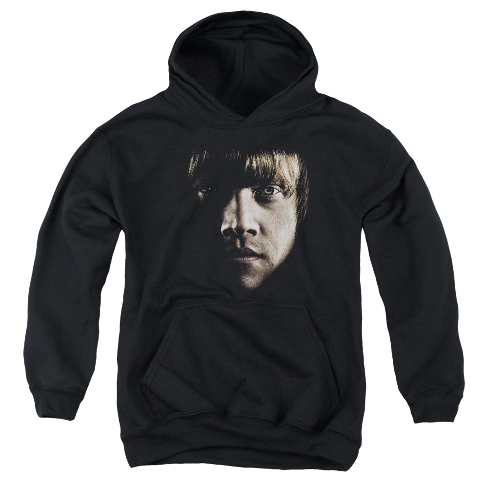 Harry Potter Ron Poster Head Youth Cotton Poly Pull-Over Hoodie