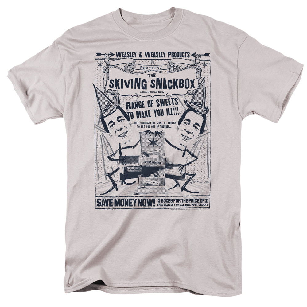 Harry Potter  Skiving Snackbox Men's 18/1 Cotton Short-Sleeve T-Shirt