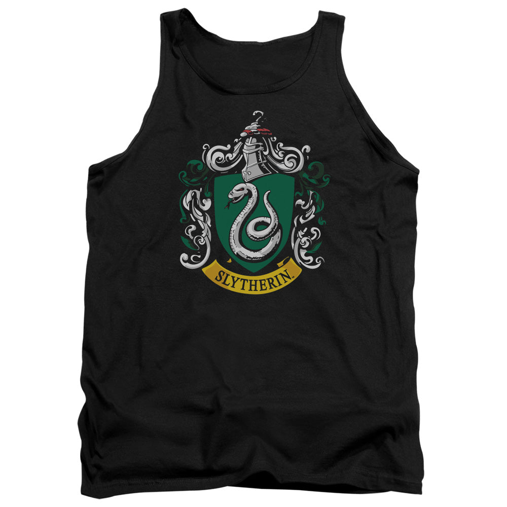 Harry Potter Slytherin Crest Men's 18/1 Cotton Tank Top
