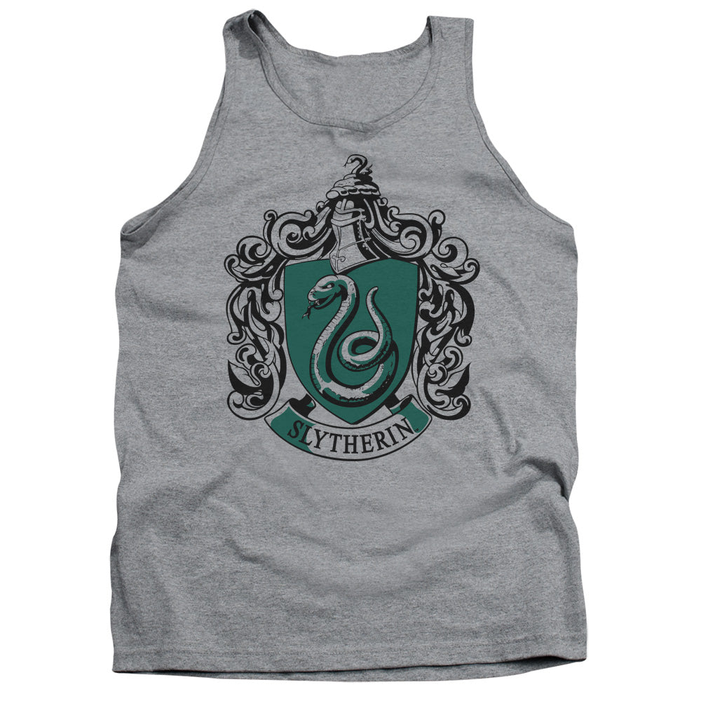 Harry Potter Slytherin Crest Men's 18/1 Cotton Tank Top