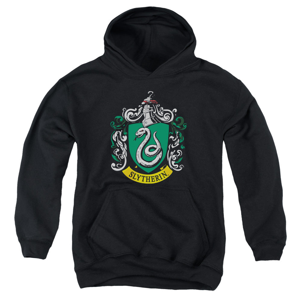 Harry Potter Slytherin Crest Youth Cotton Poly Pull-Over Hoodie