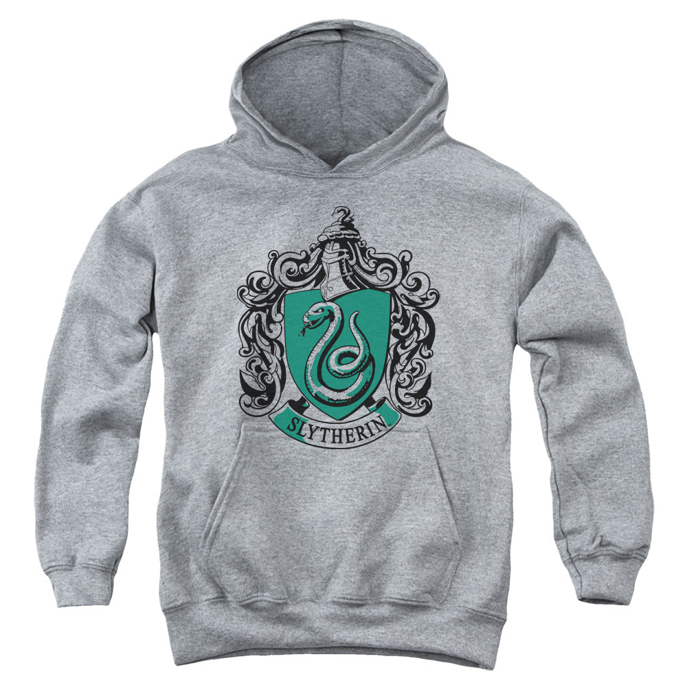 Harry Potter Slytherin Crest Youth Cotton Poly Pull-Over Hoodie