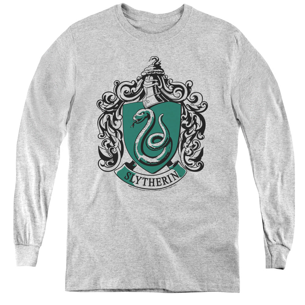 Harry Potter Slytherin Crest Youth Long-Sleeve T-Shirt
