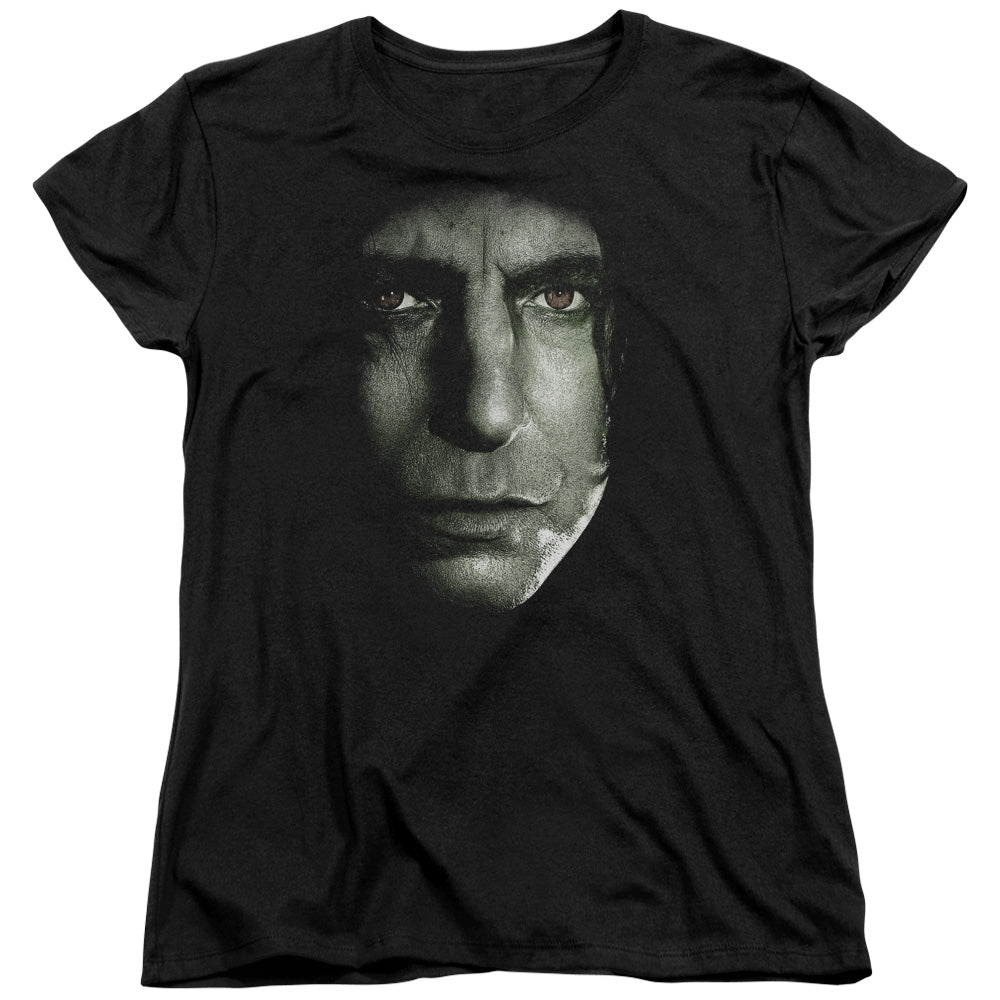 Harry Potter Snape Head Women's 18/1 Cotton Short-Sleeve T-Shirt