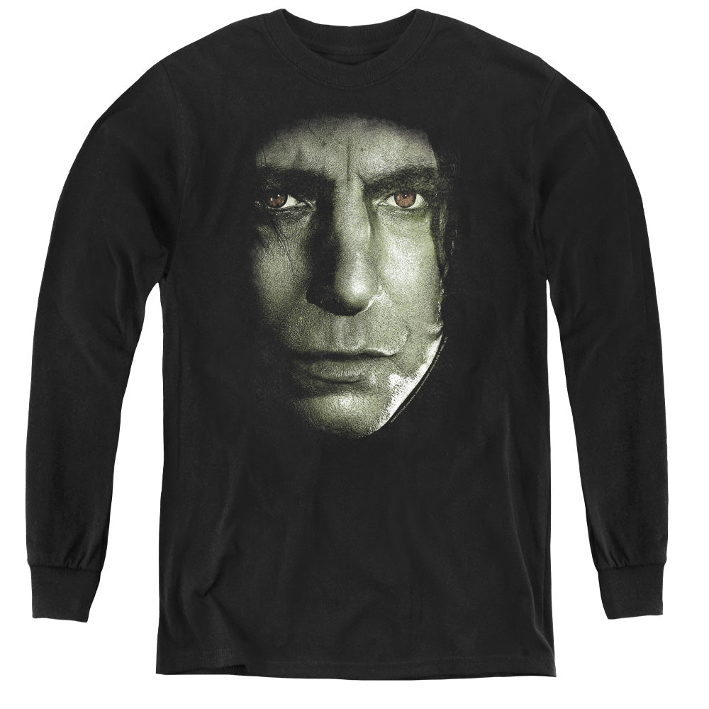 Harry Potter Snape Head Youth Long-Sleeve T-Shirt