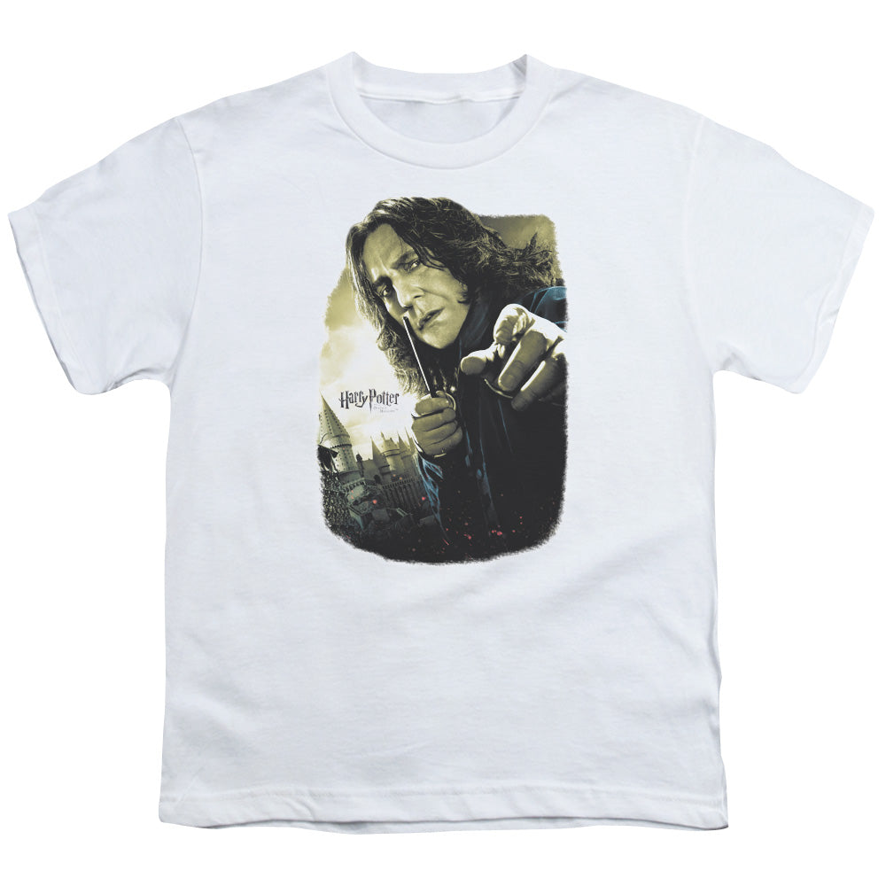 Harry Potter Snape Poster Youth 18/1 100% Cotton Short-Sleeve T-Shirt