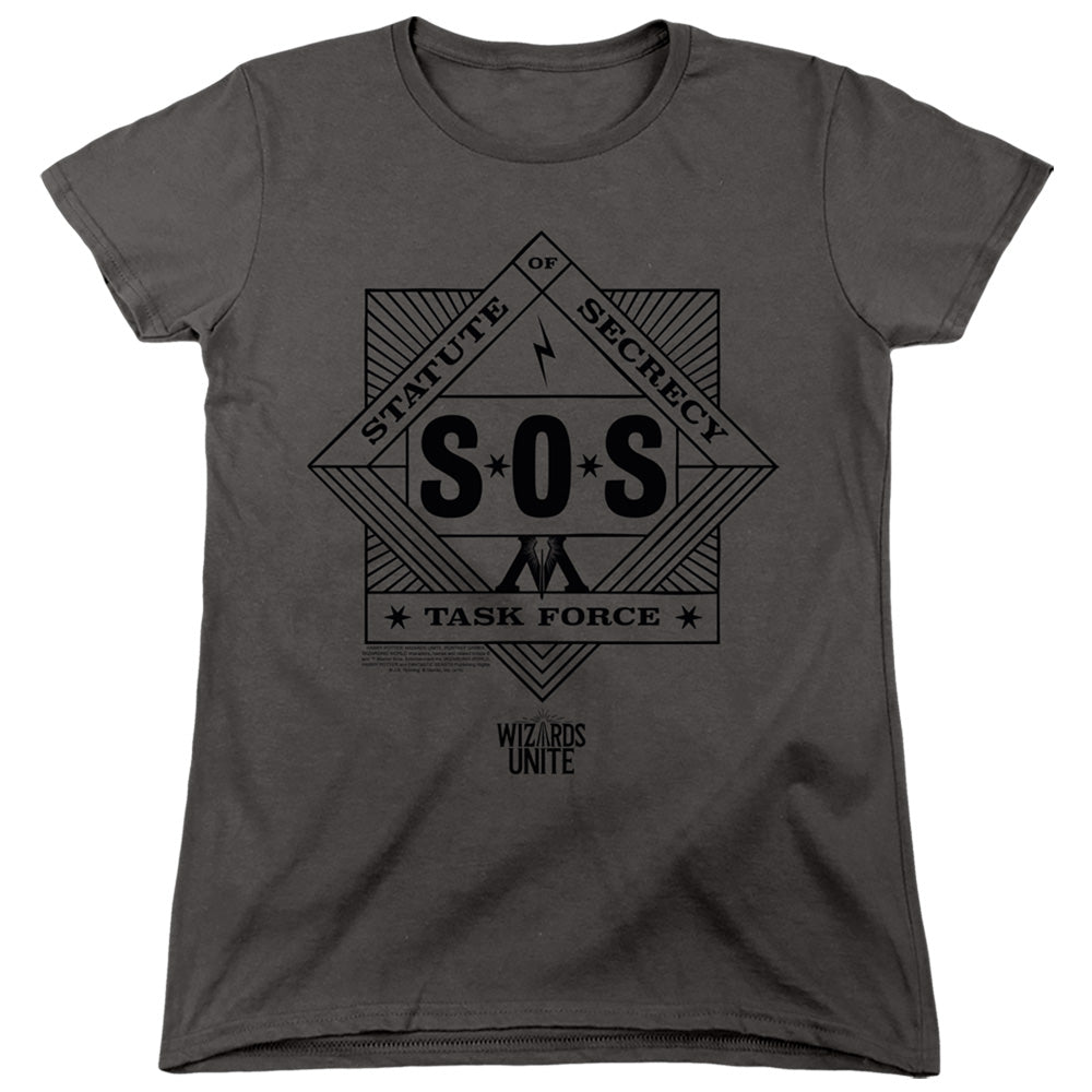 Harry Potter Sos Task Force Women's 18/1 Cotton Short-Sleeve T-Shirt
