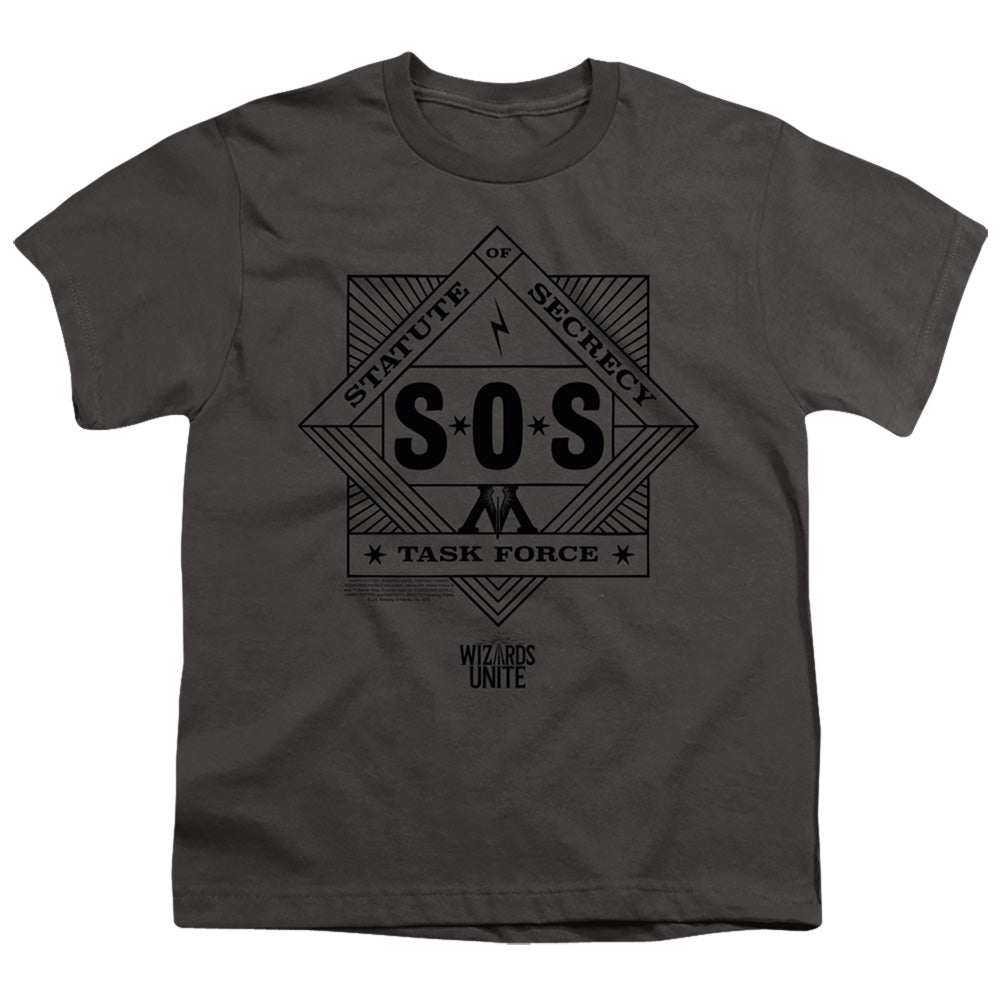 Harry Potter Sos Task Force Youth 18/1 100% Cotton Short-Sleeve T-Shirt