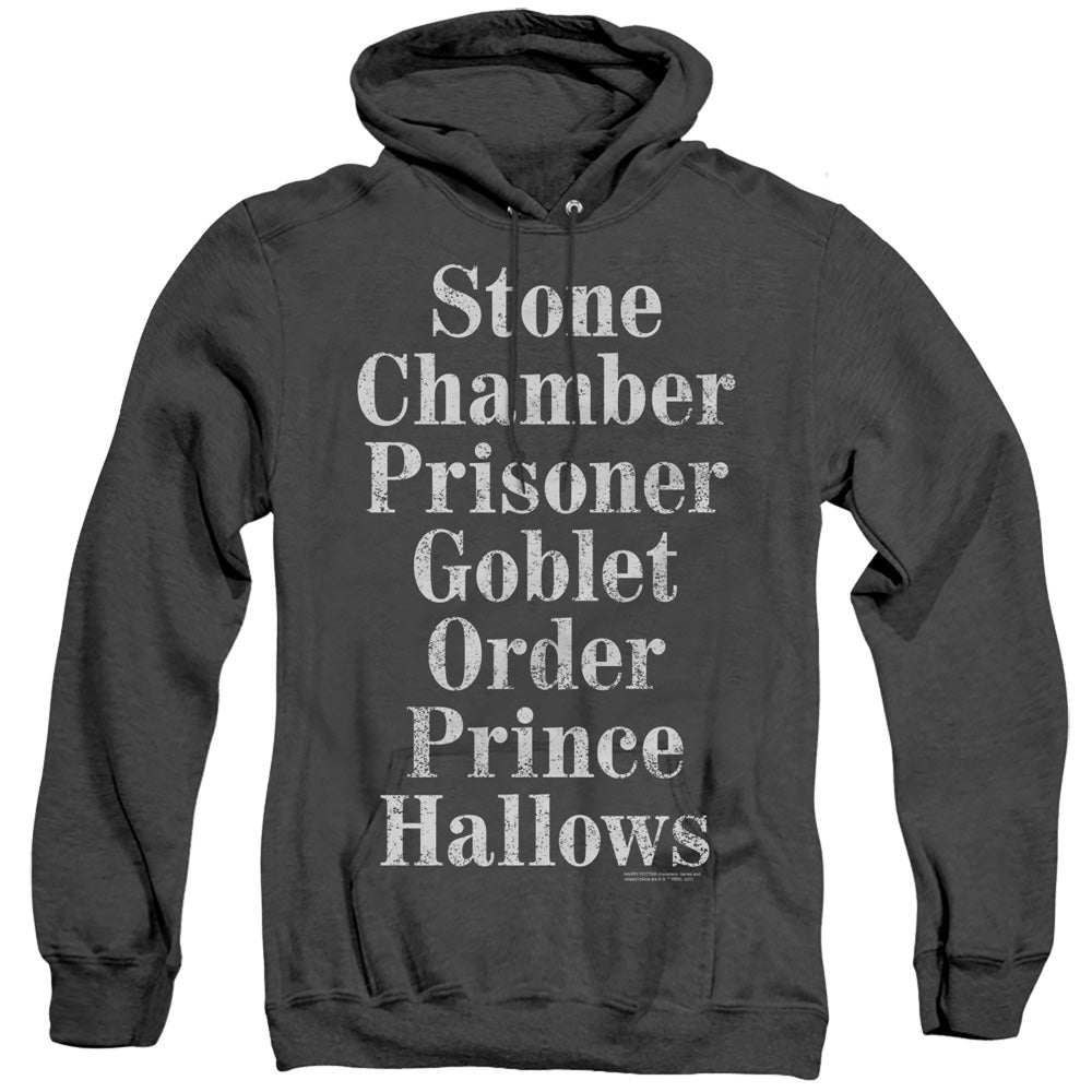 Harry Potter Titles Men's Pull-Over Hoodie