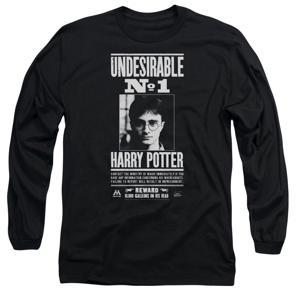 Harry Potter Undesirable No 1 Men's 18/1 Cotton Long-Sleeve T-Shirt