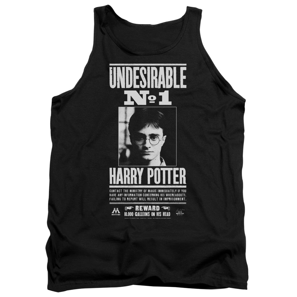 Harry Potter Undesirable No 1 Men's 18/1 Cotton Tank Top