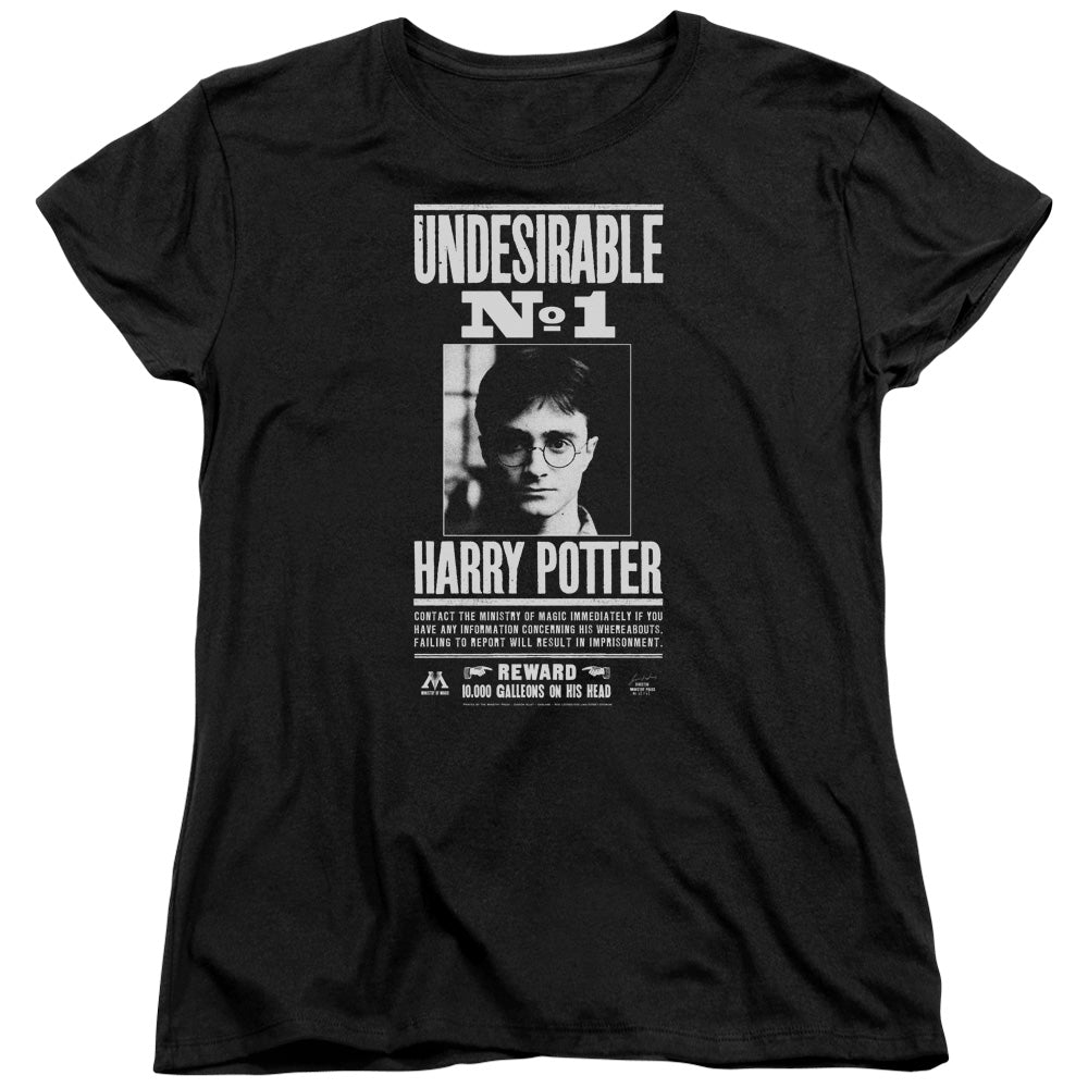 Harry Potter Undesirable No 1 Women's 18/1 Cotton Short-Sleeve T-Shirt