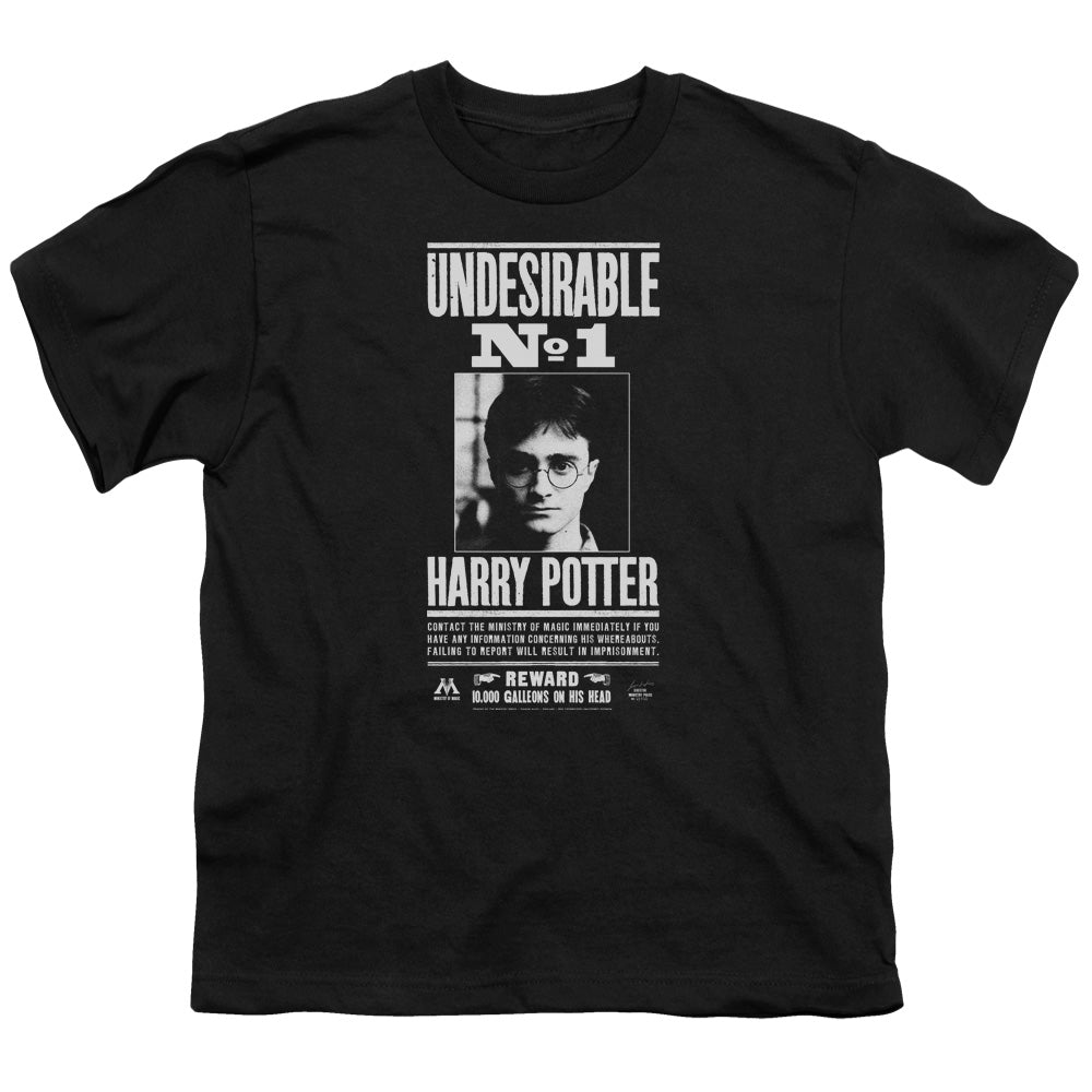 Harry Potter Undesirable No 1 Youth 18/1 100% Cotton Short-Sleeve T-Shirt