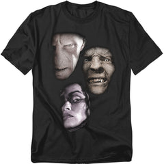 Harry Potter Villian Heads Men's 18/1 Cotton Short-Sleeve T-Shirt