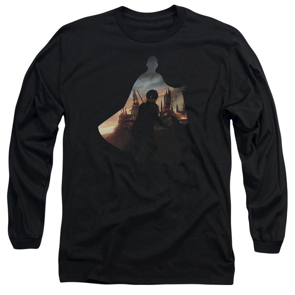 Harry Potter Voldemort Looms Men's 18/1 Cotton Long-Sleeve T-Shirt