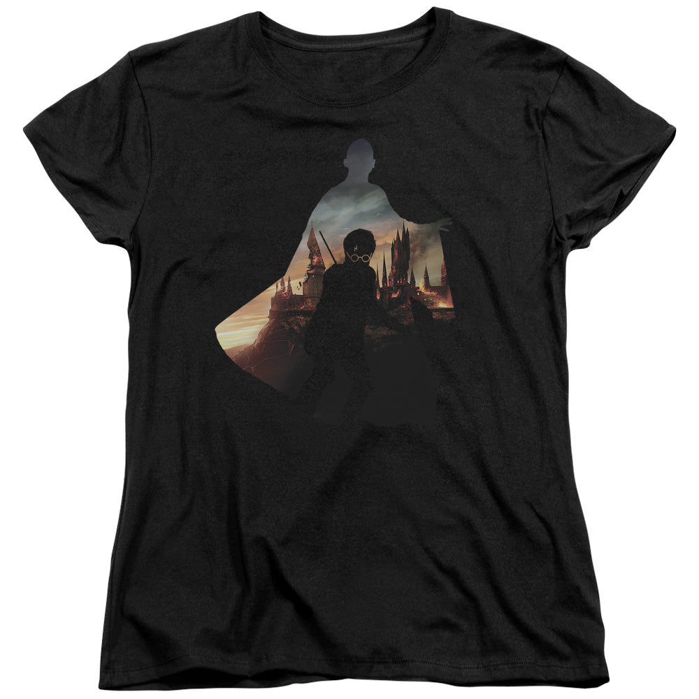 Harry Potter Voldemort Looms Women's 18/1 Cotton Short-Sleeve T-Shirt