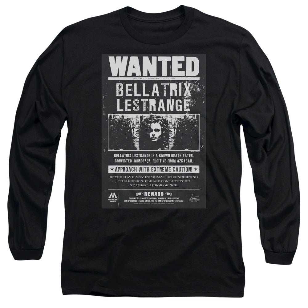 Harry Potter Wanted Bellatrix Men's 18/1 Cotton Long-Sleeve T-Shirt